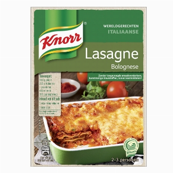 Knorr Piatti dal mondo - Lasagne alla bolognese all'italiana 191g